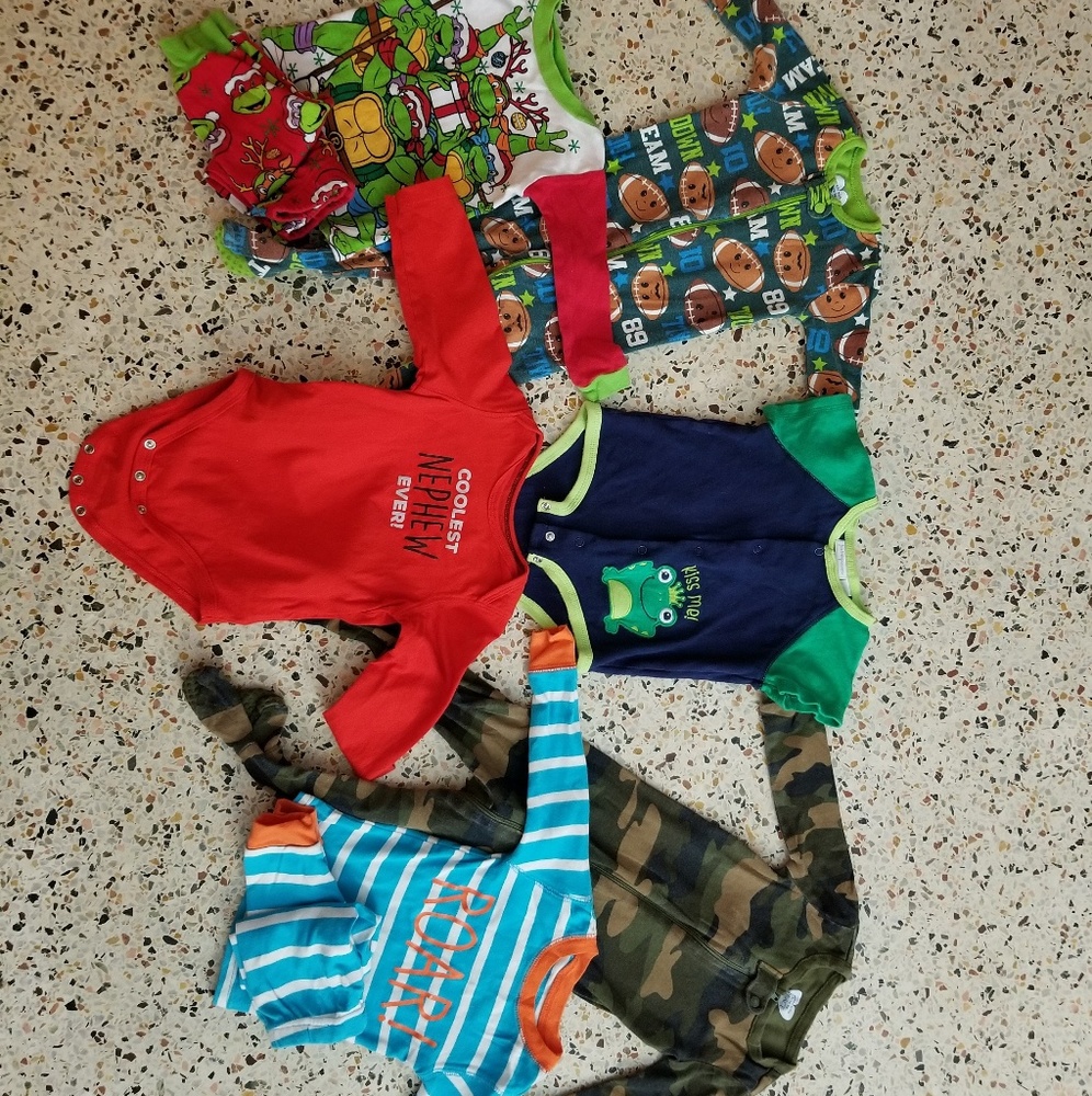 12m 6set pajamas